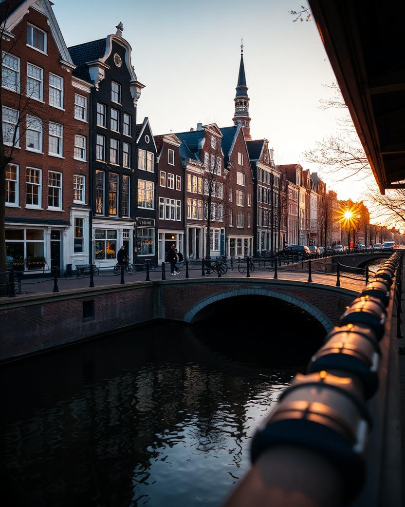 Staffing agency in Amsterdam — city view