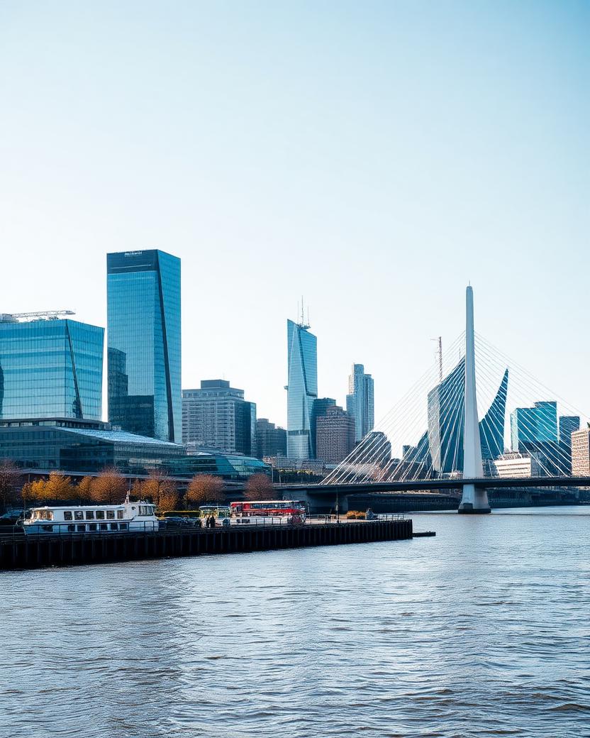 Staffing agency in Rotterdam — city view